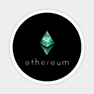 Ethereum Logo Emerald Magnet